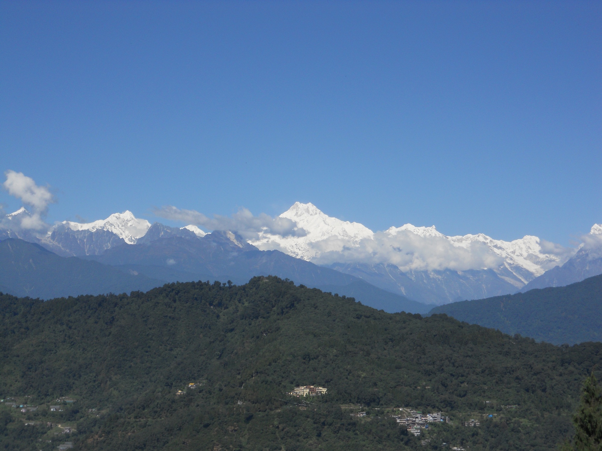 KACNCHANJANGHA VIEW FROM GANGTOK